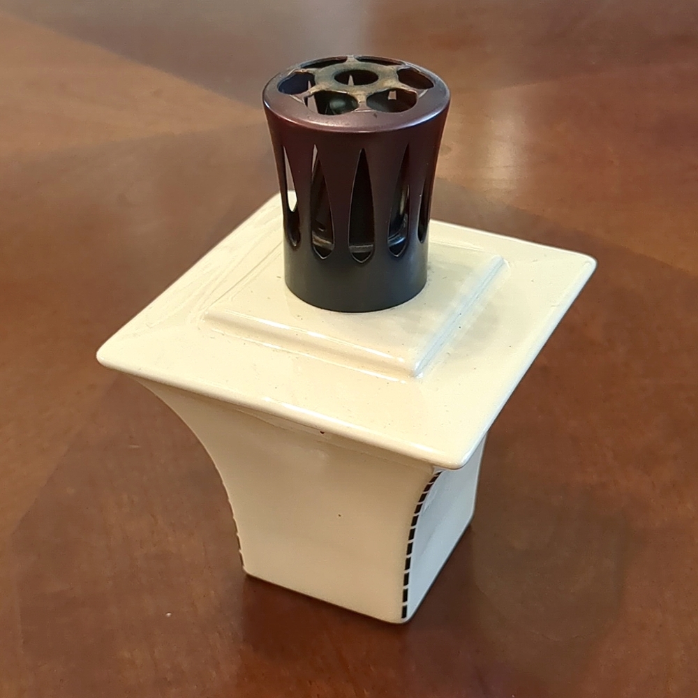 Lampe Berger Paris catalytic fragrance lamp | vintage | classic cream and black